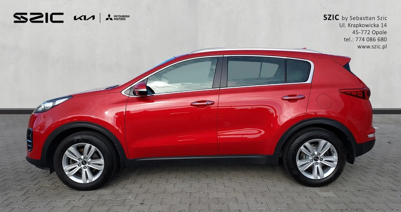 Kia Sportage cena 82900 przebieg: 75100, rok produkcji 2017 z Opole małe 277